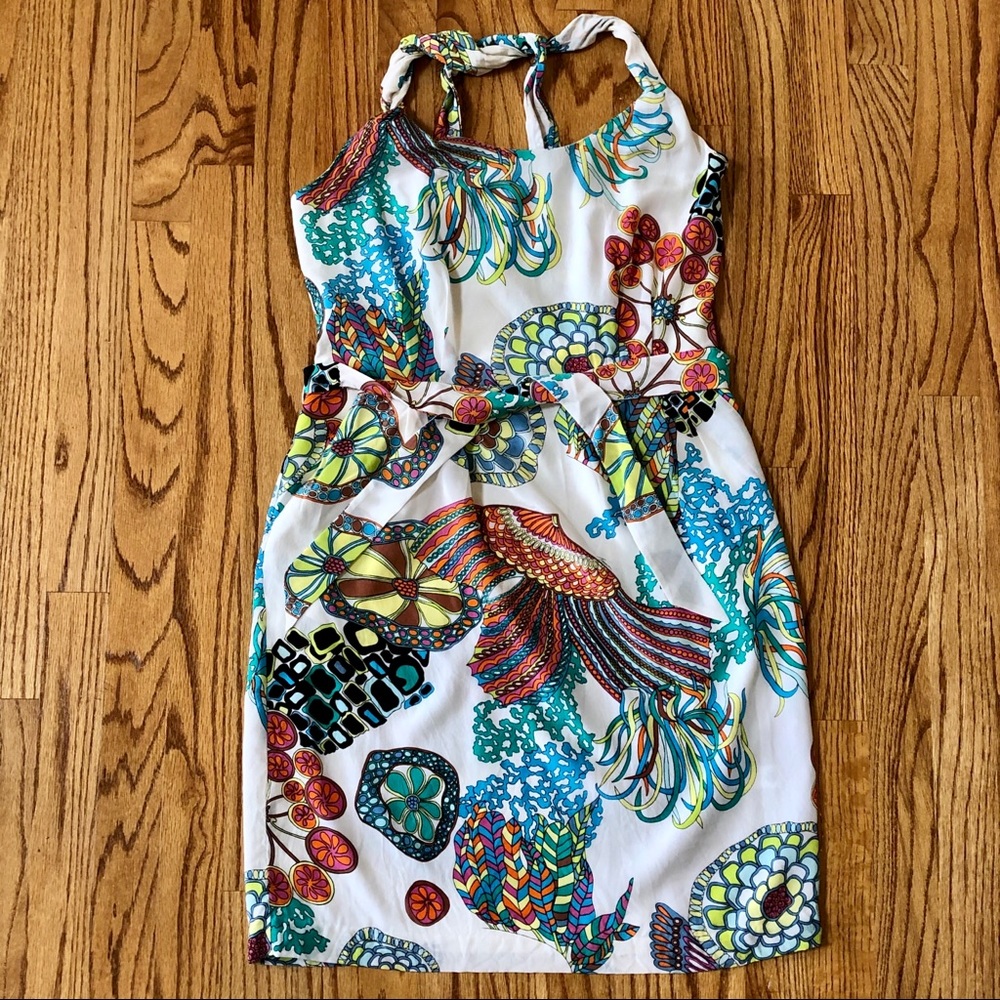 Trina Turk for Banana Republic silk dress - Picture 4 of 11